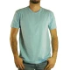 T-SHIRT UOMO COTONE PRERISTRETTO JHK CON01020 AZZURRO