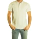 POLO UOMO COTONE PRERISTRETTO BIG APPLE JHK T-SHIRT BIANCO