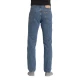 JEANS 4 STAGIONI UOMO REGULAR FIT COTONE DENIM 700 CARRERA BLU MEDIO retro