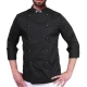 GIACCA DA CUOCO TCD UNISEX CON ABBOTTONATURA LATERALE nero