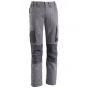 PANTALONE DA LAVORO GLOBAL TRADING ASTPAN STRETCH CON TASCHE E GINOCCHIERE grigio