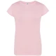 T-SHIRT JHK REGULAR BASIC DONNA IN COTONE MANICHE CORTE rosa