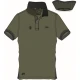 POLO UOMO BE BOARD 92-39 COTONE PIQUET BORDI A CONTRASTO militare