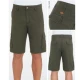 PANTALONE BERMUDA CARGO CORONA PELLETTI IN COTONE STRETCH 6 TASCHE verde