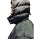 GIUBBOTTO IMBOTTITO COVERI GB1783 CON CAPPUCCIO REGOLABILE  cappuccio