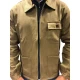 CASACCA PERSONALIZZABILE DA LAVORO 100% COTONE TRE TORRI CON12008 KAKI