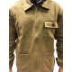 CASACCA PERSONALIZZABILE DA LAVORO 100% COTONE TRE TORRI CON12008 KAKI
