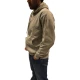 FELPA CON CAPPUCCIO E ZIP INTERA WORKWEARS CON6227 PERSONALIZZABILE