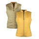 GILET DONNA DOUBLE FACE VIRGINIABLU' AMBIZIOSA-REV