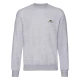 FELPA GIROCOLLO FRUIT OF THE LOOM CON62306 grigio melange