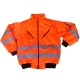 BOMBER GIUBBINO IMPERMEABILE ARANCIO ALTA VISIBILITA
