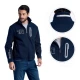 FELPA COLLO ALTO ZIP INTERA  2 STRATI BE BOARD 14F9361