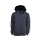 FELPA UOMO FULL ZIP CON CAPPUCCIO 100% COTONE FELPINA COVERI FE2873