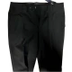 PANTALONE UOMO FRESCO LANA A&amp;P BIANCHI particolare chiusura