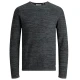 MAGLIONE GIROCOLLO UOMO PURO COTONE PHOENIX PRODUKT nero