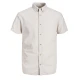 CAMICIA UOMO MEZZA MANICA MISTO LINO PRODUKT DYLAN beige