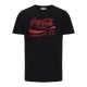 T-SHIRT UOMO COTONE GIROCOLLO PRODUKT COCA COLA nero