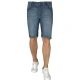 PANTALONE BERMUDA UOMO 5 TASCHE DENIM STRETCH SEA BARRIER RIPAURI fronte