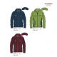 FELPA UOMO JASPE' BICOLORE FULL ZIP BE BOARD 34F9354
