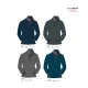 COLORI POLO UOMO MANICHE LUNGHE JERSEY CARBON BRUSHED BE BOARD 33M9209