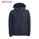 FELPA IMBOTTITA FULL ZIP CON CAPPUCCIO COVERI FE3603