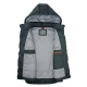 GILET MICROSTAMPATO E IMBOTTITO SEA BERRIER MUSTANG aperto