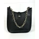 BORSA PELLE CON CATENA