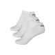 3 PAIA CALZINI CORTI COTONE FILA F9100 UNISEX BIANCO