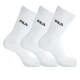 3 PAIA CALZINI CORTI TENNIS COTONE FILA F9630 UNISEX