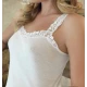 CAMICIOLA DONNA MISTO LANA MACRAME SPALLA LARGA 123-SL GICIPI