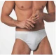 6 PEZZI SLIP UOMO FILO DI SCOZIA FONDO BIANCO SB131 NOTTINGHAM