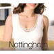 3 PEZZI CAMICIOLA DONNA LANA COTONE PIZZO VL16W NOTTINGHAM