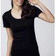 3 PEZZI T-SHIRT DONNA GIROCOLLO CALDO COTONE TM1111 NOTTINGHAM