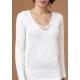3 PEZZI T-SHIRT DONNA ML LANA COTONE TL16W NOTTINGHAM