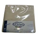 COPPIA FEDERE CUSCINO 3 VOLANI TINTA UNITA COLOR I SOGNI BEIGE