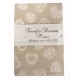 TOVAGLIA RESINATA CUORI MIROS PEZZOLI BEIGE