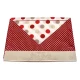 COMPLETO LENZUOLA MATRIMONIALE COTONE POIS DOLCE NOTTE PEZZOLI