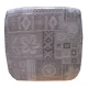 6 PEZZI CUSCINI JACQUARD SEDIE ALETTE JACQUARD COUNTRY EUROTEX GRIGIO