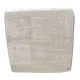 6 PEZZI CUSCINI JACQUARD SEDIE ALETTE JACQUARD COUNTRY EUROTEX PANNA