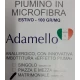 PIUMINO MICROFIBRA 100 GR/MQ ADAMELLO F.LLI MARTINELLI CARTELLINO