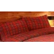 COPPIA FEDERE CUSCINO KILT QUADRIFOGLIO