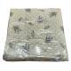 CONFEZIONE 4 PEZZI CUSCINI PER SEDIE CON LACCI LAVANDA POIS MIROS PEZZOLI