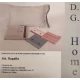 COMPLETO LENZUOLA COTONE MATRIMONIALE RAPALLO D.G. HOME CARTELLINO