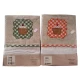 COPPIA TENDINE REGOLABILI CUP CAKE LINEA ORO