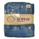 ACCAPPATOIO CON CAPPUCCIO TINTA UNITA SOPHIE BLU NAUTICAL