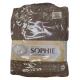 ACCAPPATOIO CON CAPPUCCIO TINTA UNITA SOPHIE SMOKE