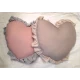 CUSCINO ARREDO IMBOTTITO 37X30CM CUORE FRILL PEZZOLI