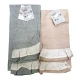 SET ARREDO COTONE CUSCINI TOVAGLIE CANNES SOPHIE STROFINACCI