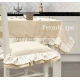 SET ARREDO COTONE CUSCINI TOVAGLIE CANNES SOPHIE