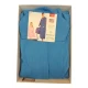 ACCAPPATOIO CON CAPPUCCIO TINTA UNITA NIDO D'APE GOLF GABEL BLUETTE